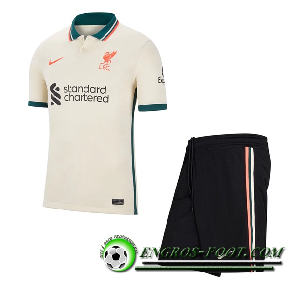 Ensemble Maillot Foot FC Liverpool Exterieur + Short 2021/2022