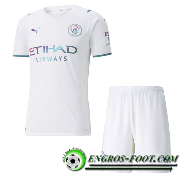 Ensemble Maillot Foot Manchester City Exterieur + Short 2021/2022