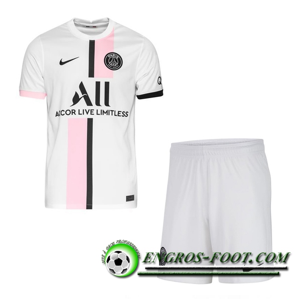 Ensemble Maillot Foot Jordan PSG Exterieur + Short 2021/2022