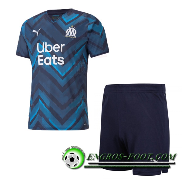 Ensemble Maillot Foot Marseille OM Exterieur + Short 2021/2022