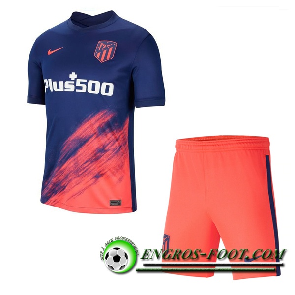 Ensemble Maillot Foot Atletico Madrid Exterieur + Short 2021/2022