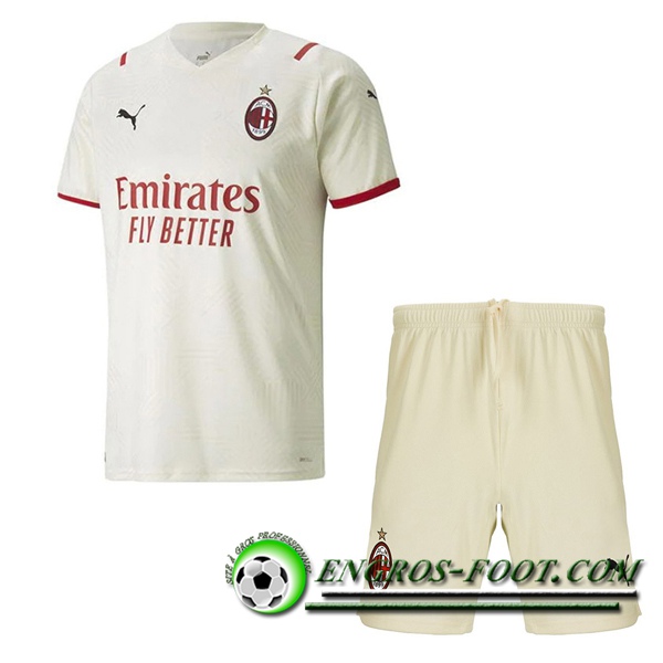 Ensemble Maillot Foot AC Milan Exterieur + Short 2021/2022