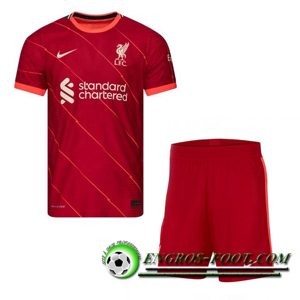 Ensemble Maillot Foot FC Liverpool Domicile + Short 2021/2022