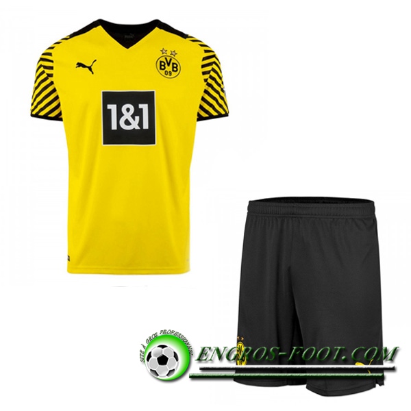 Ensemble Maillot Foot Dortmund BVB Domicile + Short 2021/2022