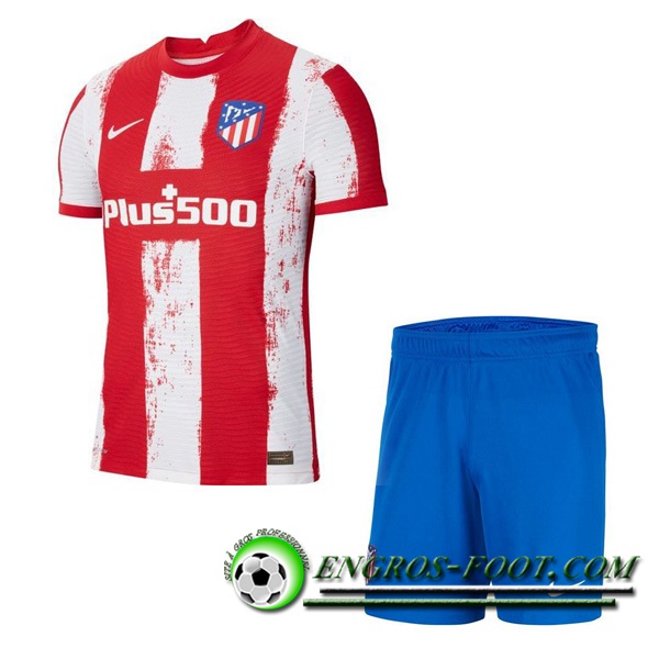 Ensemble Maillot Foot Atletico Madrid Domicile + Short 2021/2022