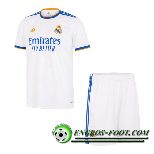 Ensemble Maillot Foot Real Madrid Domicile + Short 2021/2022