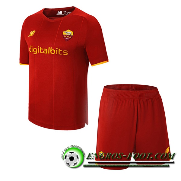 Ensemble Maillot Foot AS Rome Domicile + Short 2021/2022