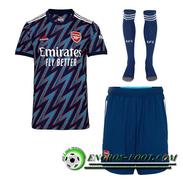 Ensemble Maillot Foot FC Arsenal Third (Short + Chaussettes) 2021/2022