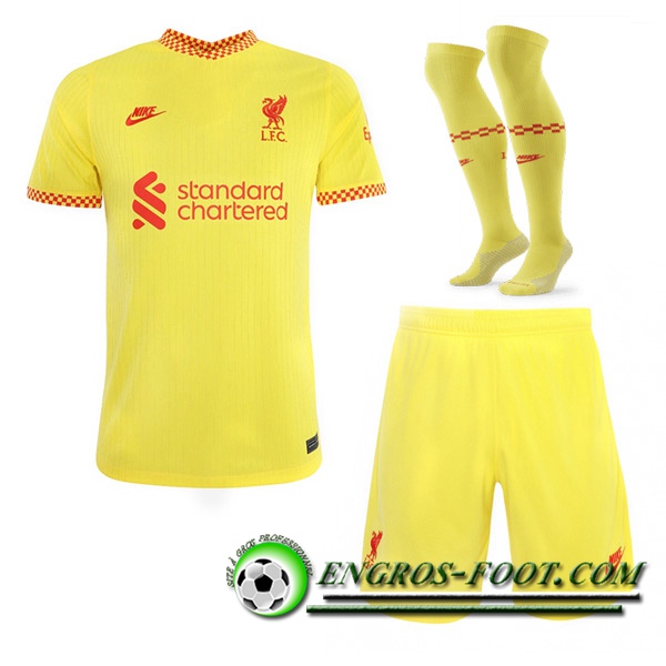 Ensemble Maillot Foot FC Liverpool Third (Short + Chaussettes) 2021/2022