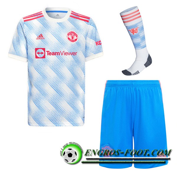 Ensemble Maillot Foot Manchester United Exterieur (Short + Chaussettes) 2021/2022