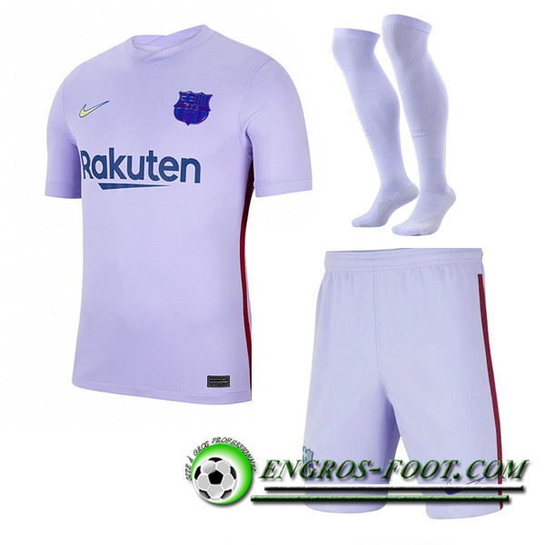 Ensemble Maillot Foot FC Barcelone Exterieur (Short + Chaussettes) 2021/2022