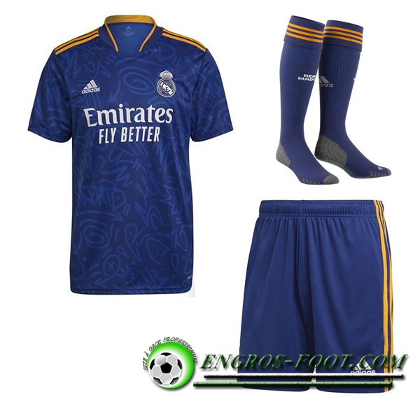 Ensemble Maillot Foot Real Madrid Exterieur (Short + Chaussettes) 2021/2022