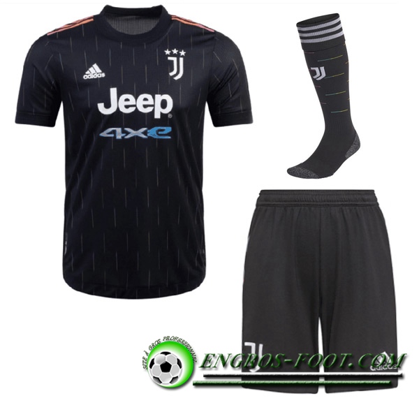 Ensemble Maillot Foot Juventus Exterieur (Short + Chaussettes) 2021/2022