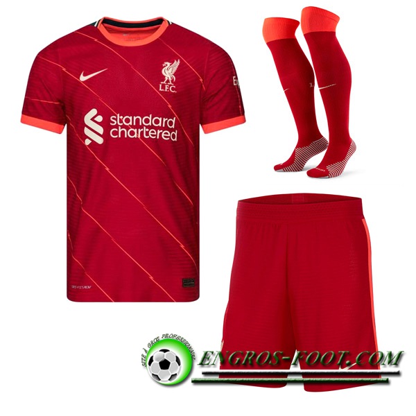 Ensemble Maillot Foot FC Liverpool Domicile (Short + Chaussettes) 2021/2022