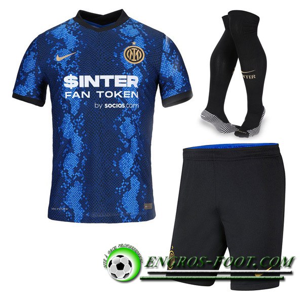 Ensemble Maillot Foot Inter Milan Domicile (Short + Chaussettes) 2021/2022