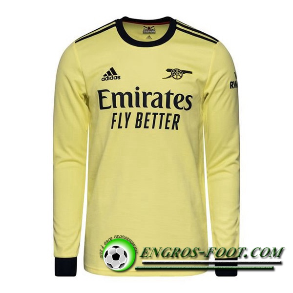 Maillot de Foot Arsenal Exterieur Long Sleeve 2021/2022