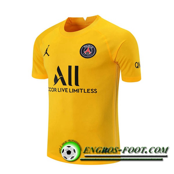 Maillot de Foot PSG Gardien de But Jaune 2021/2022