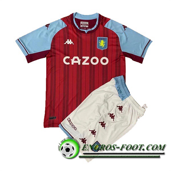 Maillot de Foot Aston Villa Enfant Domicile 2021/2022