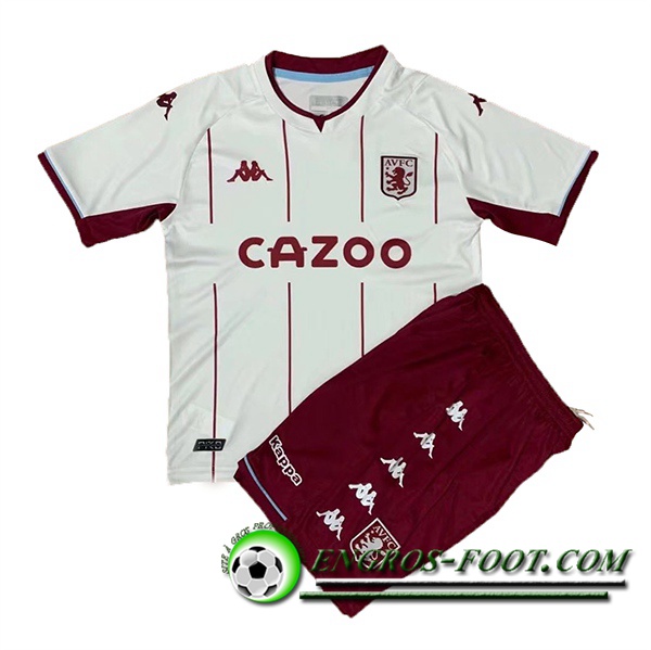 Maillot de Foot Aston Villa Enfant Exterieur 2021/2022