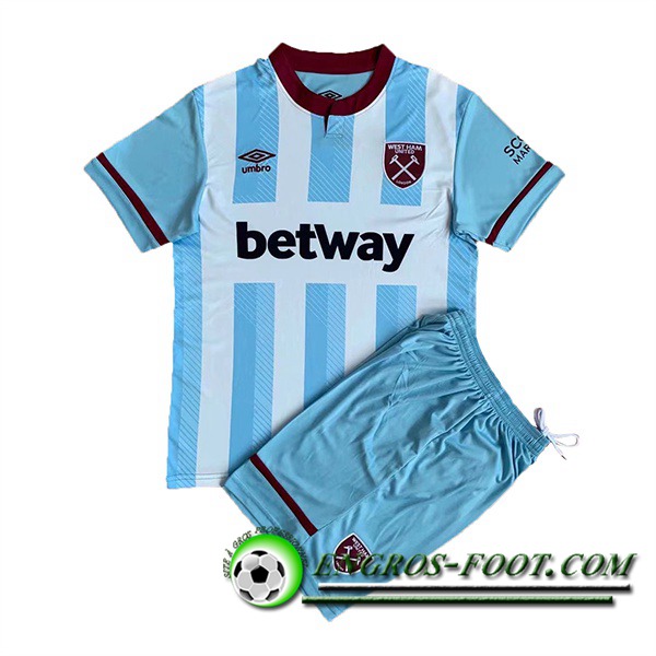 Maillot de Foot West Ham Enfant Exterieur 2021/2022