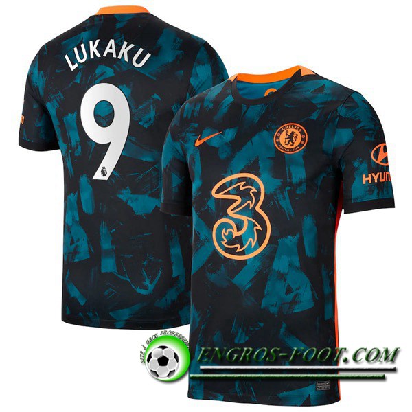 Maillot de Foot FC Chelsea (Lukaku 9) Third 2021/2022