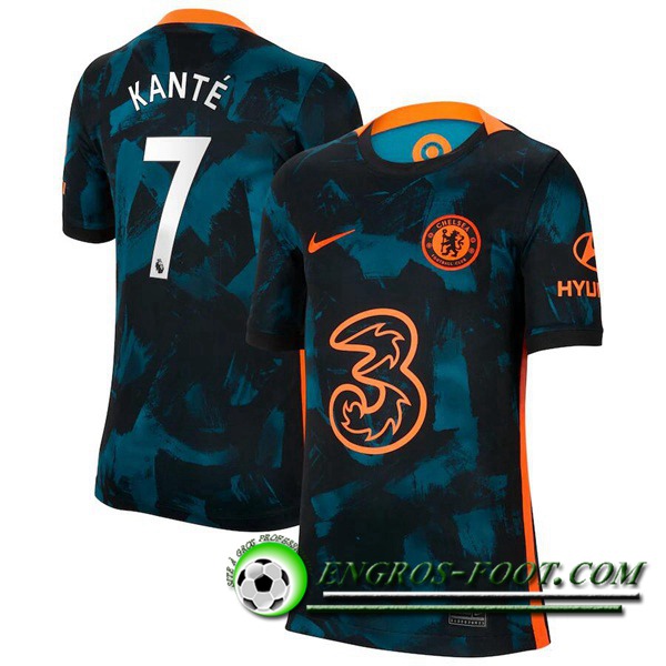 Maillot de Foot FC Chelsea (Kante 7) Third 2021/2022