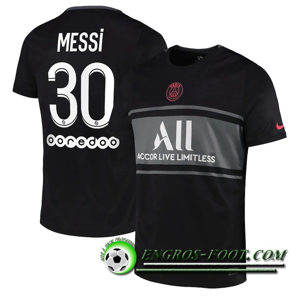 Maillot de Foot Jordan PSG (Messi 30) Third 2021/2022