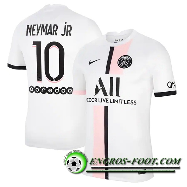 Maillot de Foot Jordan PSG (Neymar Jr 10) Exterieur 2021/2022