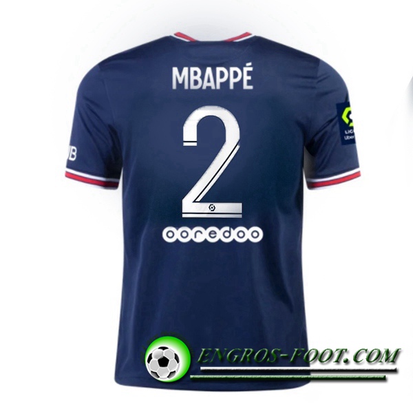 Maillot de Foot Jordan PSG (Hakimi 2) Domicile 2021/2022