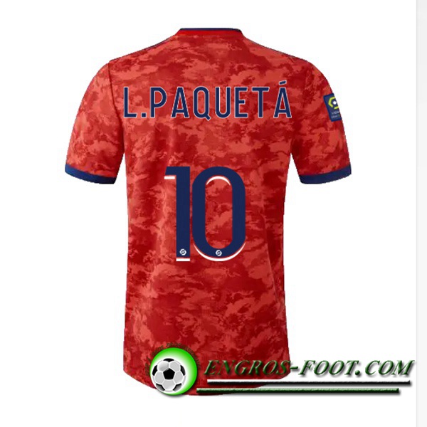 Maillot de Foot Lyon (L.PAQUEYA 10) Exteieuir 2021/2022