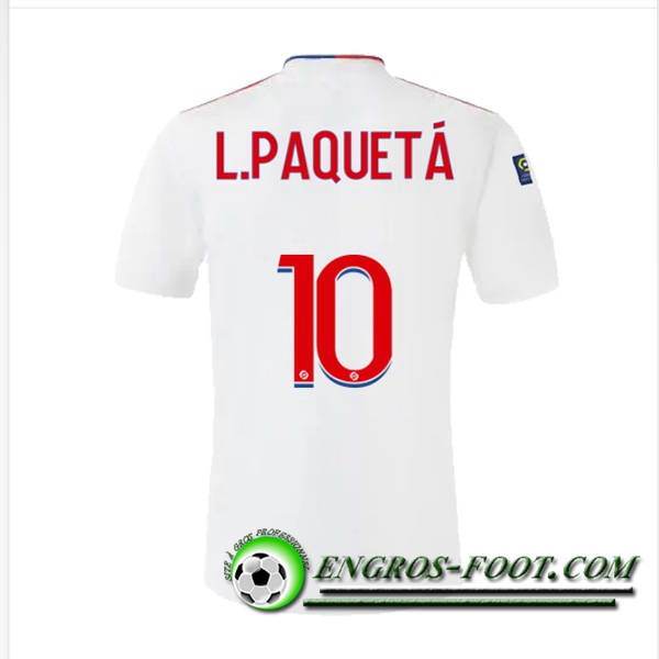 Maillot de Foot Lyon (L.PAQUEYA 10) Domicile 2021/2022