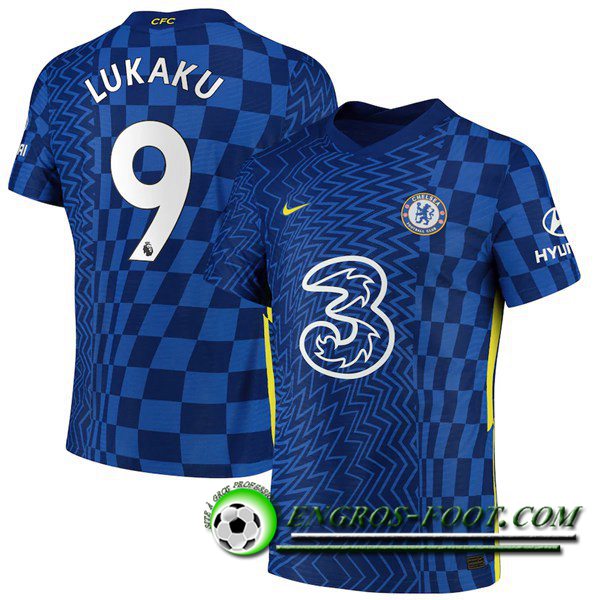 Maillot de Foot FC Chelsea (Lukaku 9) Domicile 2021/2022