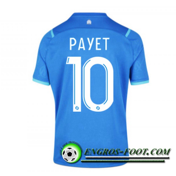 Maillot de Foot Marseille OM (PAYET 10) Third 2021/2022