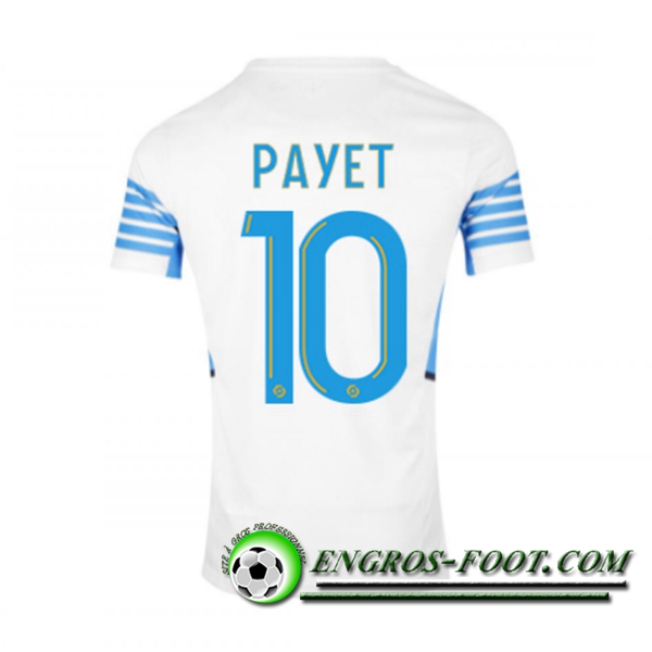 Maillot de Foot Marseille OM (PAYET 10) Domicile 2021/2022