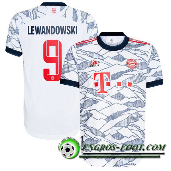 Maillot de Foot Bayern Munich (Lewandowski 9) Third 2021/2022