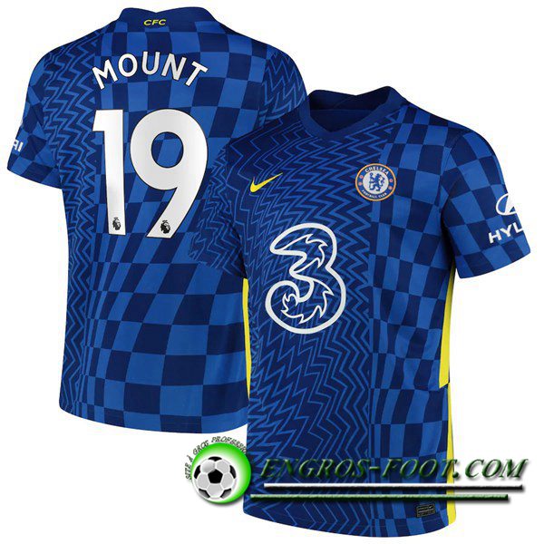 Maillot de Foot FC Chelsea (Mount 19) Domicile 2021/2022