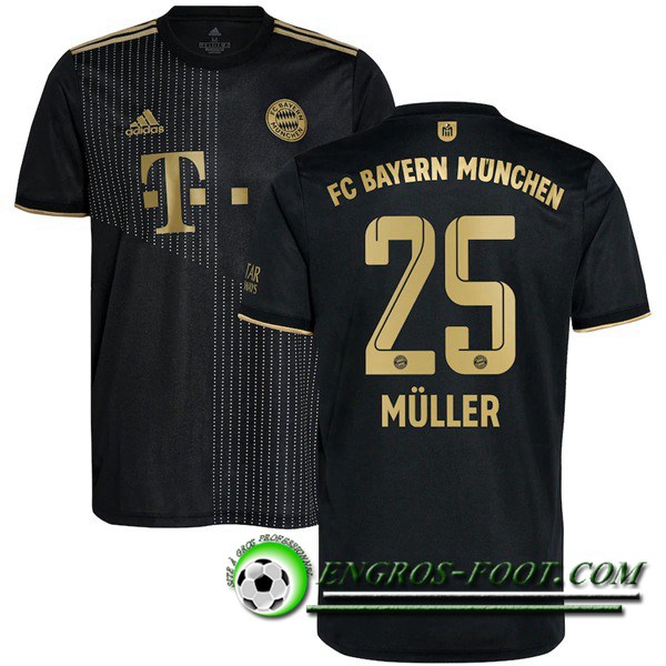 Maillot de Foot Bayern Munich (Muller 25) Exterieur 2021/2022