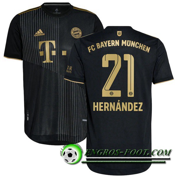 Maillot de Foot Bayern Munich (Hernandez 21) Exterieur 2021/2022