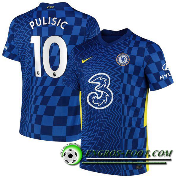 Maillot de Foot FC Chelsea (Pulisic 10) Domicile 2021/2022