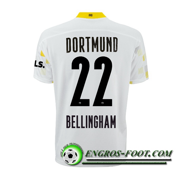 Maillot de Foot Dortmund BVB (Bellingham 22) Third 2021/2022