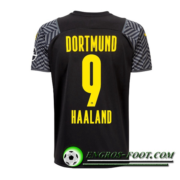 Maillot de Foot Dortmund BVB (Haaland 9) Exteieuir 2021/2022