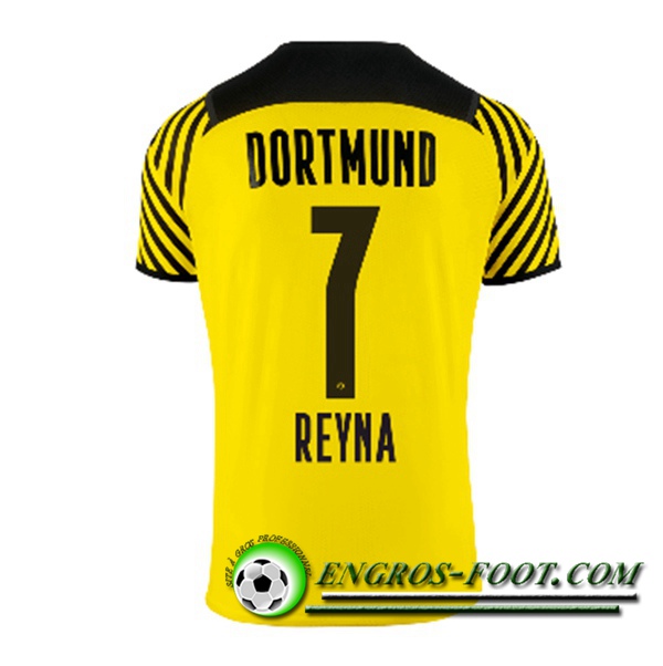 Maillot de Foot Dortmund BVB (Reyna 7) Domicile 2021/2022