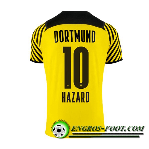 Maillot de Foot Dortmund BVB (Hazard 10) Domicile 2021/2022