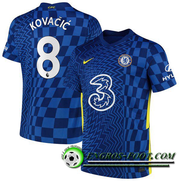 Maillot de Foot FC Chelsea (Kovacic 8) Domicile 2021/2022