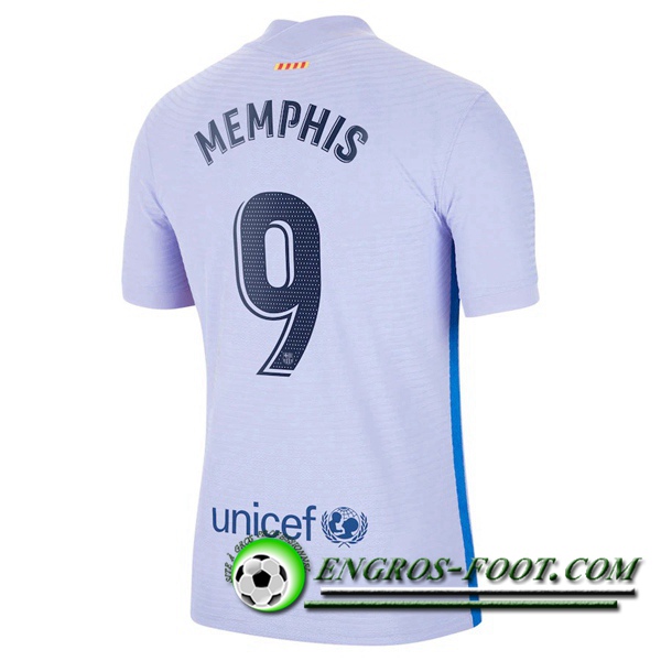 Maillot de Foot FC Barcelone (Memphis 9) Exterieur 2021/2022