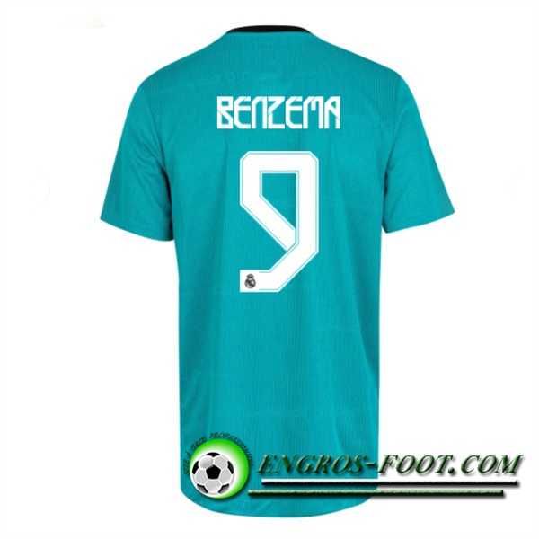 Maillot de Foot Real Madrid (Benzema 9) Third 2021/2022