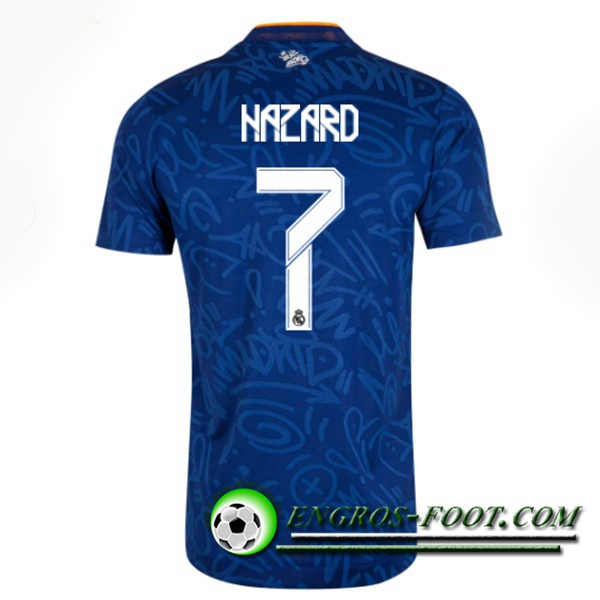 Maillot de Foot Real Madrid (Hazard 7) Exterieur 2021/2022