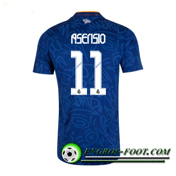 Maillot de Foot Real Madrid (Asensio 11) Exterieur 2021/2022