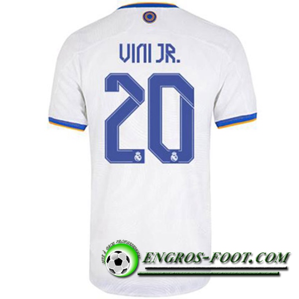 Maillot de Foot Real Madrid (Vini Jr 20) Domicile 2021/2022