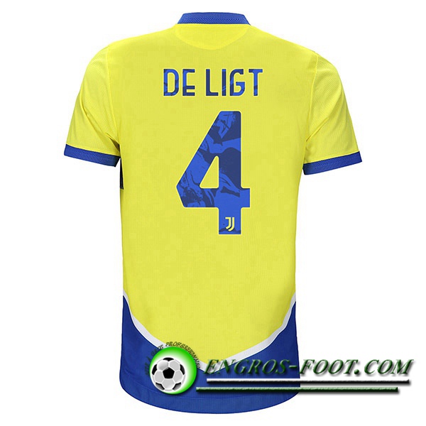 Maillot de Foot Juventus (DE LIGT 4) Third 2021/2022